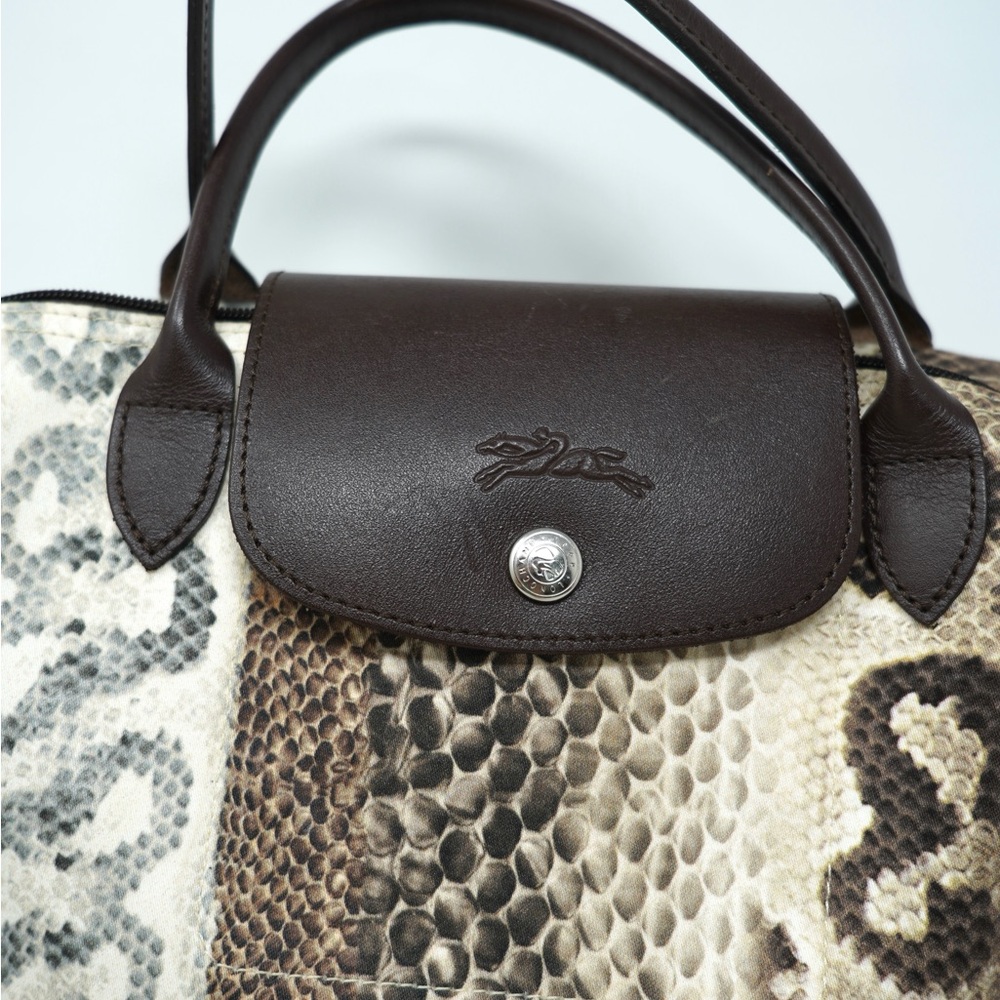 Longchamp Handtasche Python-Muster, Limited Editi… - image 3